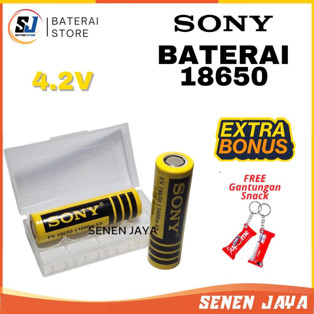 FREE GANTUNGAN SNACKBATERAI 18650 BATRE 18650 Baterai 18650 Original 18650 Battery Batrai 18650 Bate