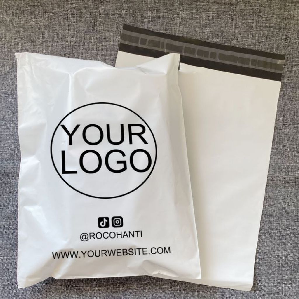

1pack Plastik polymailer sablon desain bebas / plastik packing olshop