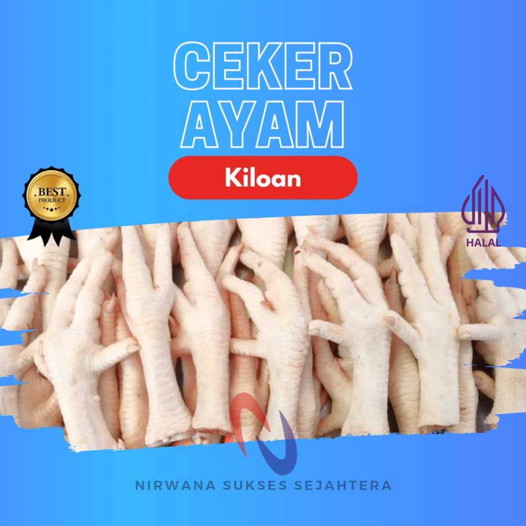 

KAKI, CEKER AYAM BROILER / BROILER CHICKEN FEET