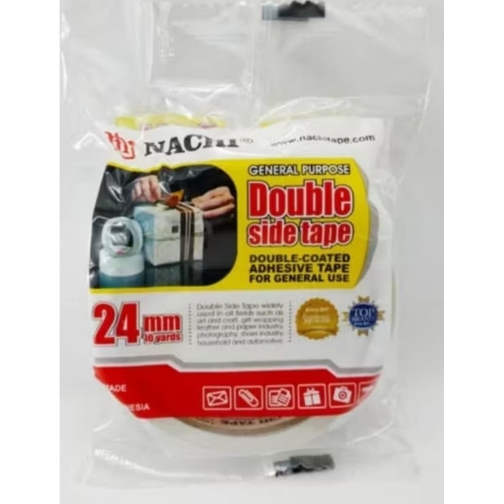

Isolasi bolak balik / Double Tape 24 mm / 1