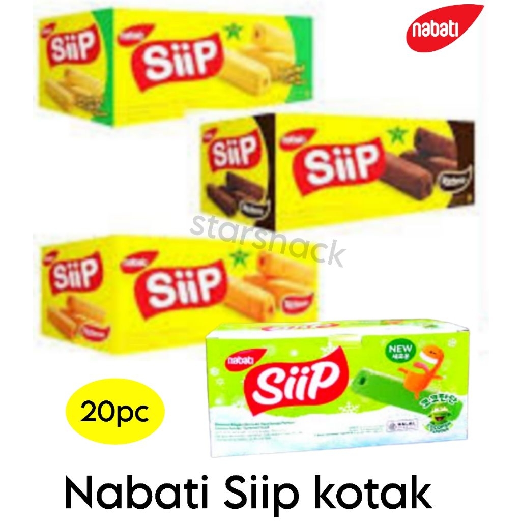 

Nabati Siip kotak cocopandan coklat keju jagung isi 20pc