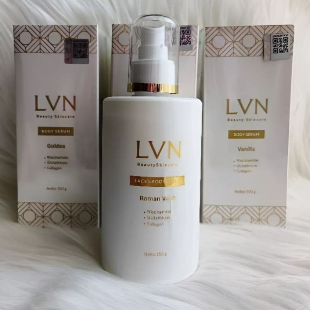 LVN BODY SERUM ORIGINAL BRITHENING LOTION WITH UV PROTECTION