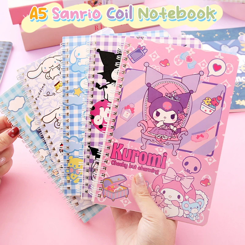 

GROSIR Notebook A5 Buku Note Diary Spiral Aesthetic Motif Sanrio Isi 60 Lembar Buku Tulis Catatan Sekolah