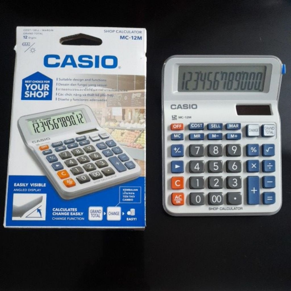 

Kalkulator Casio MC 12M
