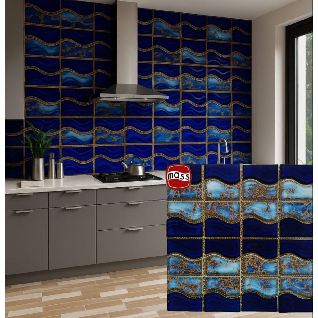 keramik dinding motif | lis dinding dapur | lis dinding kolam renang