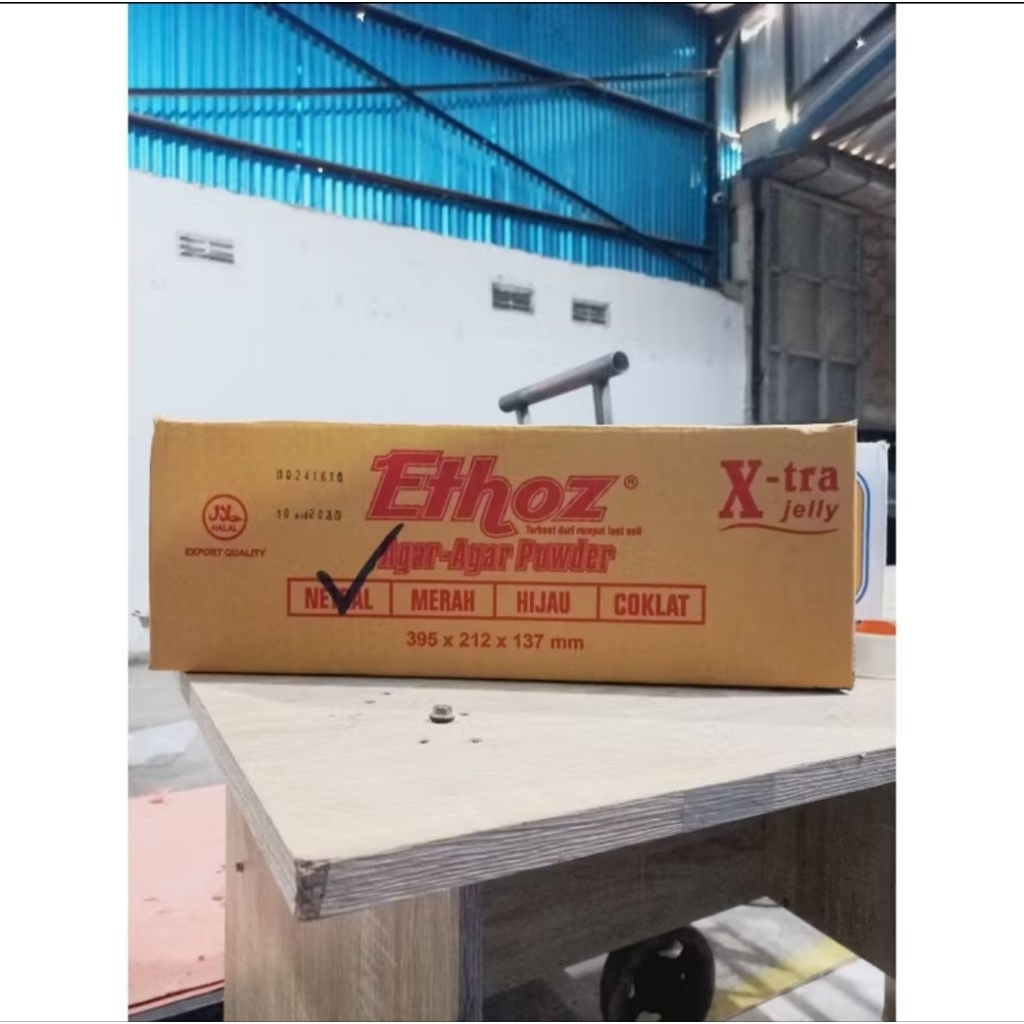 

Ethoz agar agar powder netral 12 kotak / 1 dus