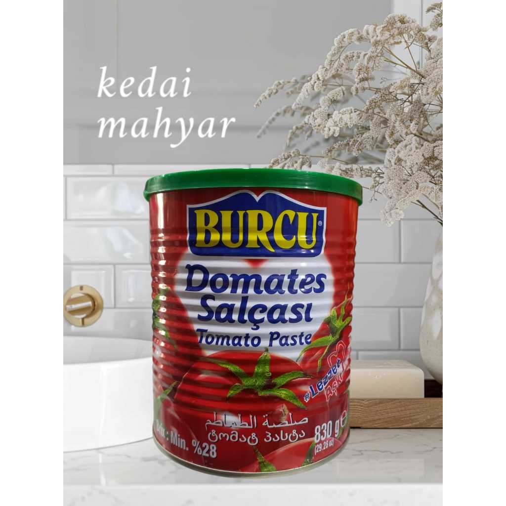 

Burcu tomat pasta kemasan kaleng