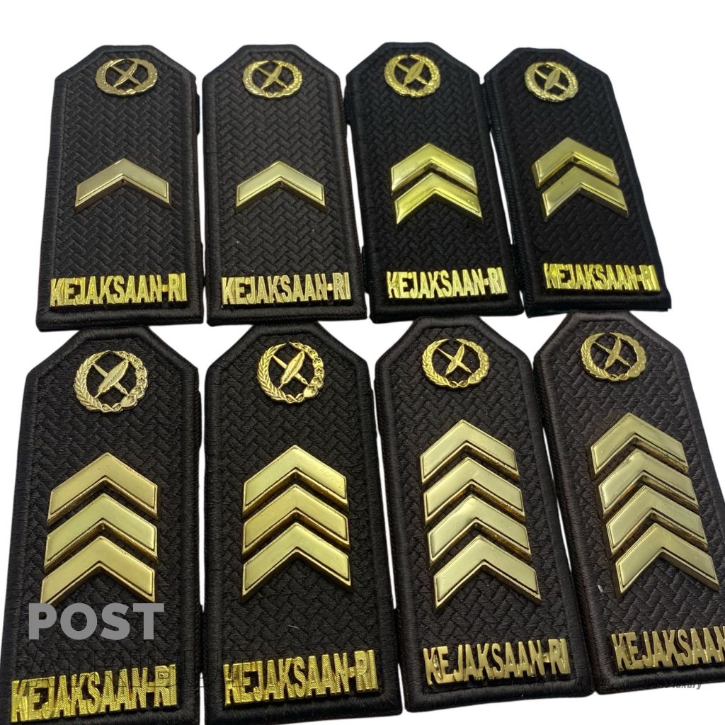 Pangkat PDU 2A-4B  LOGAM TU KEJAKSAAN / Pangkat KEJAKSAAN Terbaru / Atribut KEJAKSAAN  /  Post Atrib