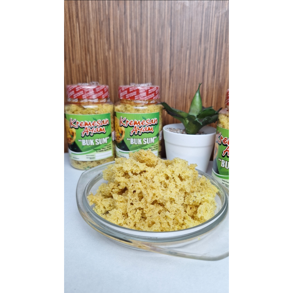 

KREMESAN AYAM KAMPUNG/Kremesan Anti GTM/kremes ayam camilan/Renyah halal/kremes