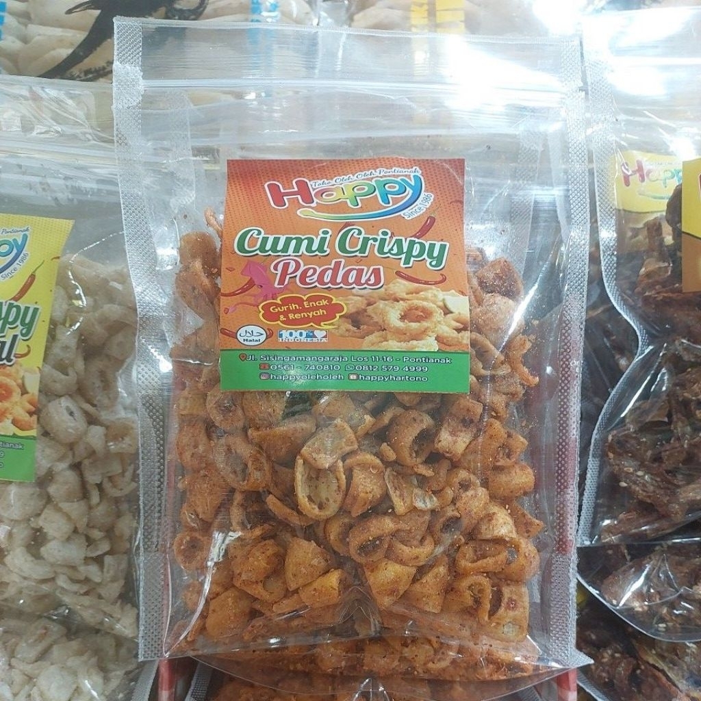 

cumi happy crispy balado 58k