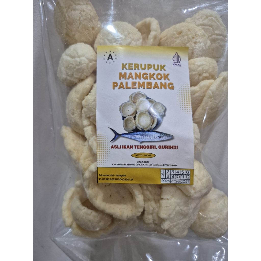 

Kerupuk Mangkok Ikan Tenggiri Super 200 gr