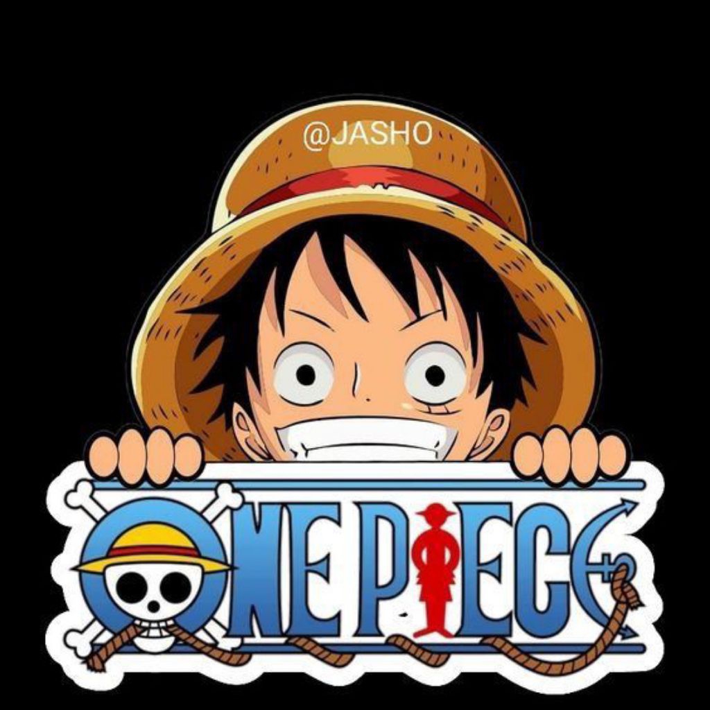 

stiker 3D one piece keren, stiker print sudah cutting, size 15 x 20 cm, anti air