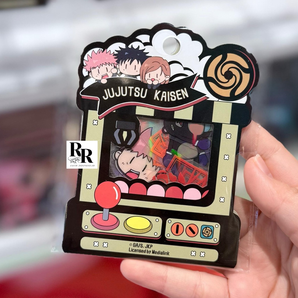 

Miniso x JJK - Stiker Anime / Jujutsu Kaisen Chibi Stickers (Black)