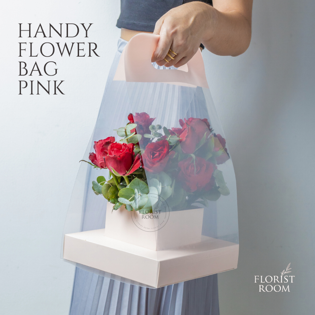 

HANYA TAS - Handy Flower Bag - Box Bunga - Hand Bouquet - Flower Florist Kado Hadiah Hampers