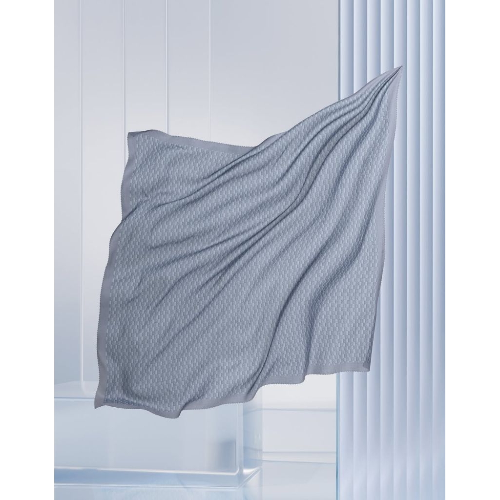 Leena Series hijab buttonscarves semi ori/ Logo Plat B Logam/ bahan Voal Nyaman dipakai