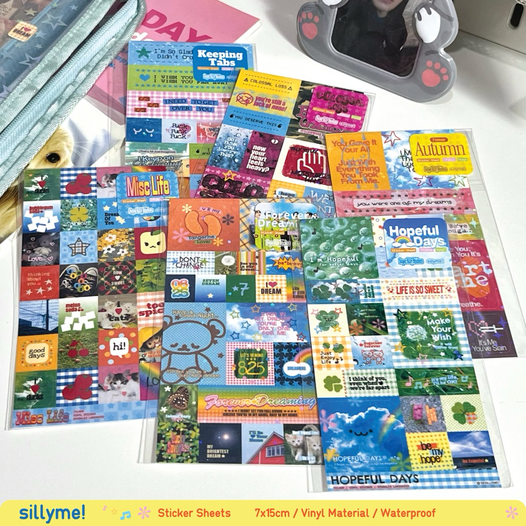 

sticker sheets | sillyme!