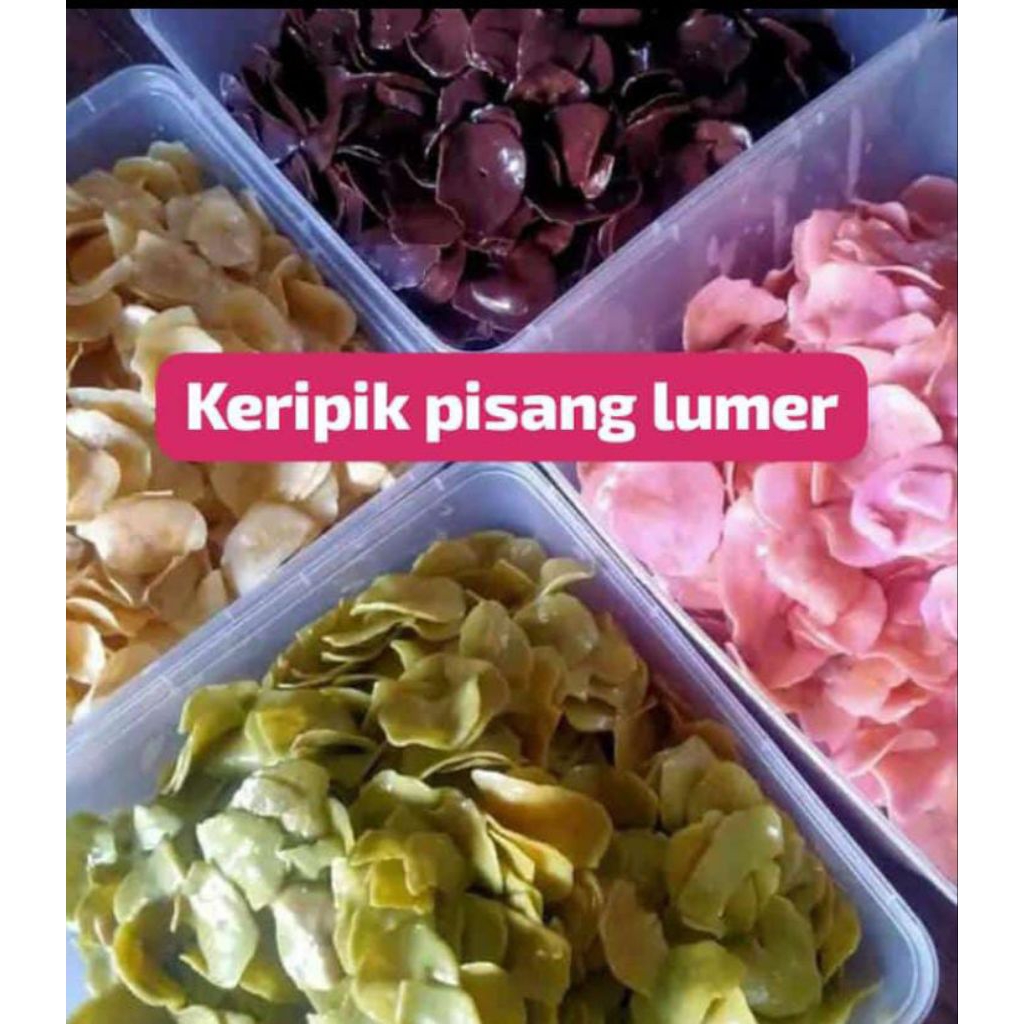 

keripik pisang lumer 500 ml