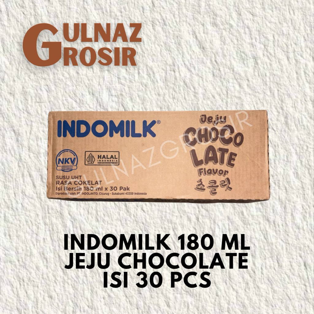 

Indomilk Korean Series ( Chocolate ) 1 Dus isi 30x180 ml