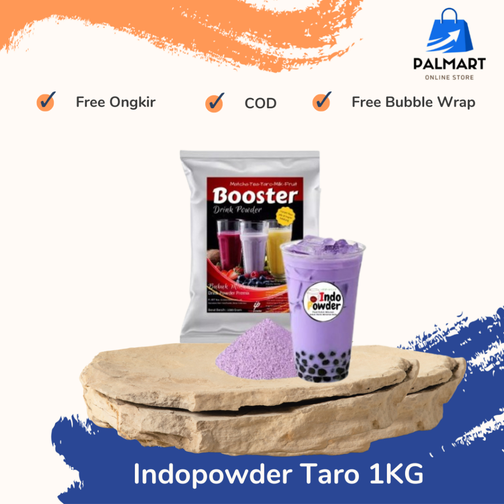 

BubuK Minuman Taro 1KG / Bubuk Taro INDOPOWDER / Powder Taro