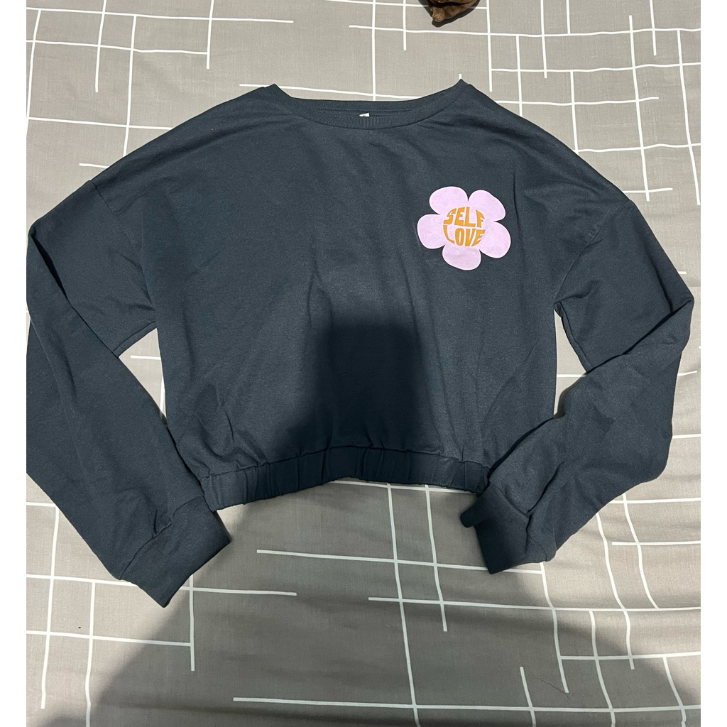 Preloved baju crop kaos colorbox