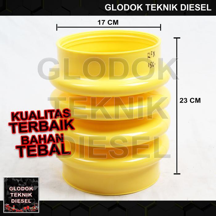 KARET SPIRAL BELLOW STAMPER KUDA / BELLOW KARET STAMPER KUDA