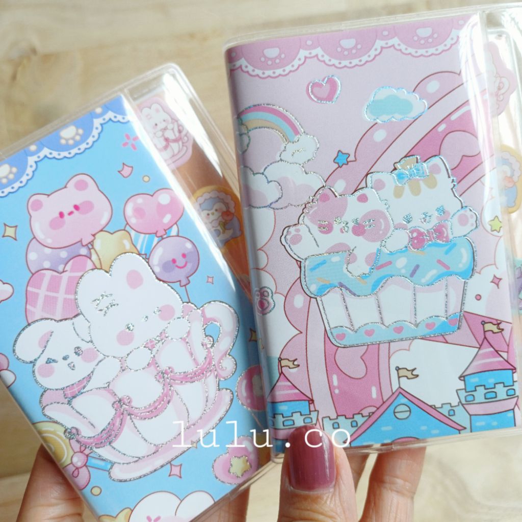 

Note A7 sekat motif animal silver lining A711