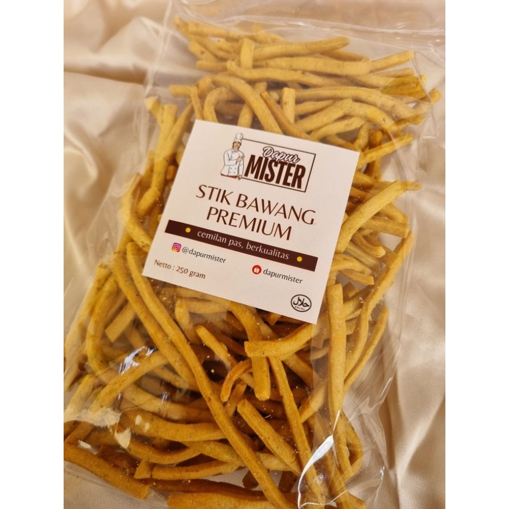 

[READY STOCK] Stik Bawang Premium | Stik Bawang Gurih | Stik Bawang | 250 Gram