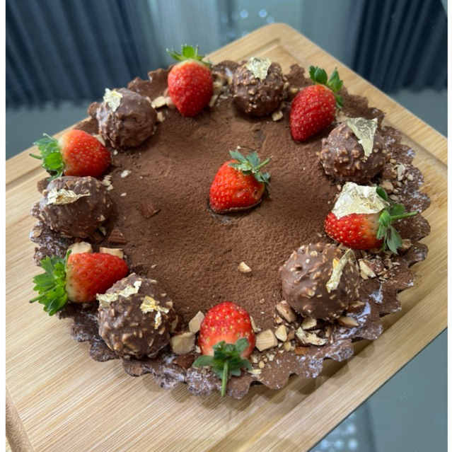 

chocolate callebaut 811 tart pie