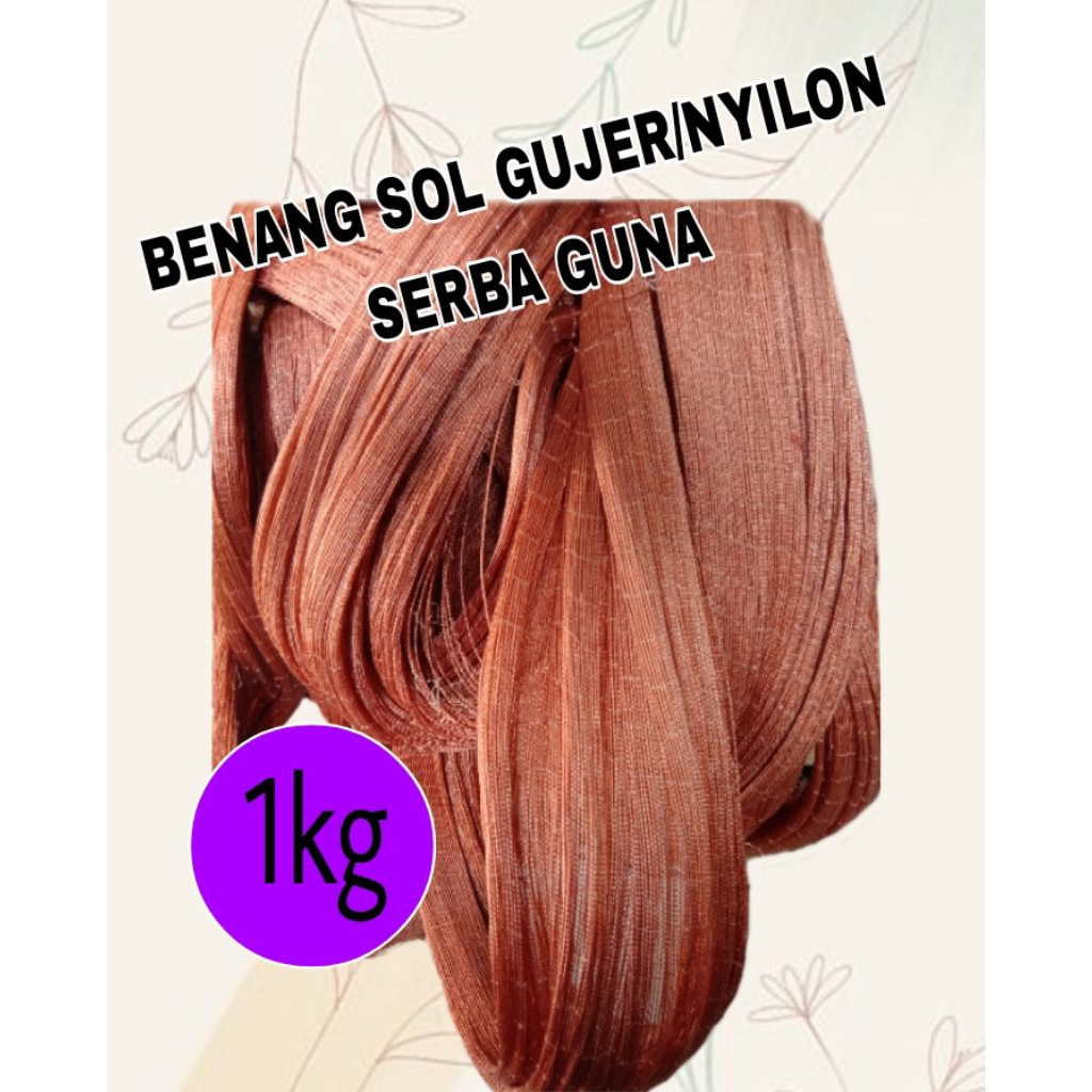 

Coklat benang gujer/nilon 1kg serba guna