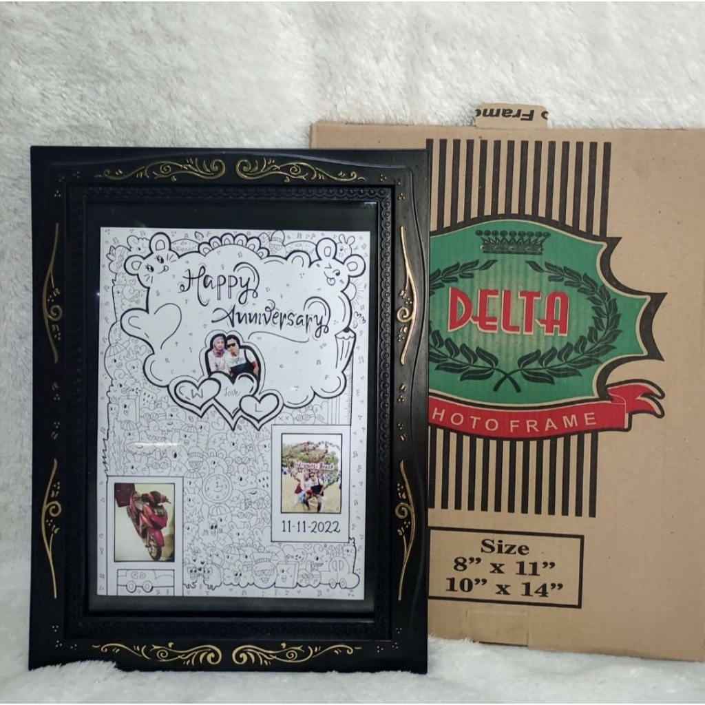 Doodle Art Custom - Kado Anniv Kado Ultah Kado Wisuda