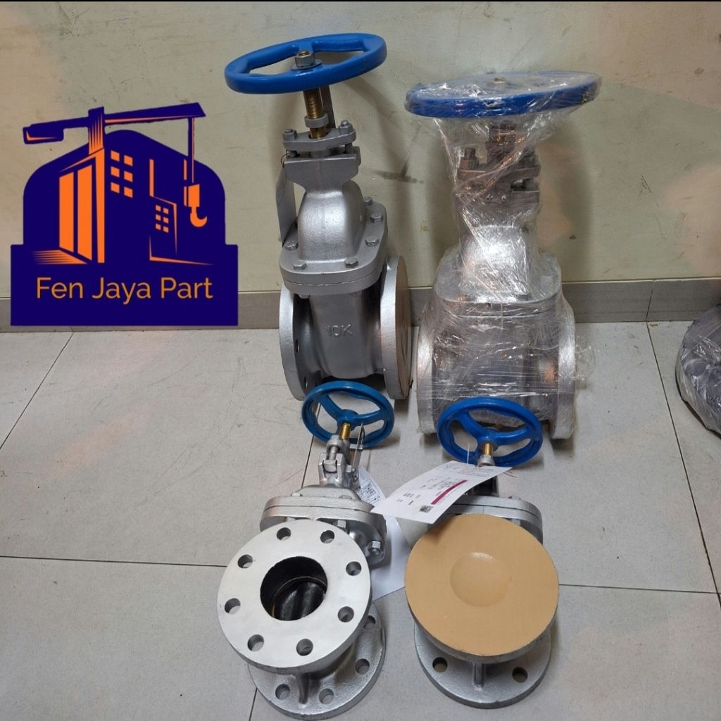 GATE VALVE KITZ 5" INCH FLANGE JIS 10KCAST IRON ORI KITZ