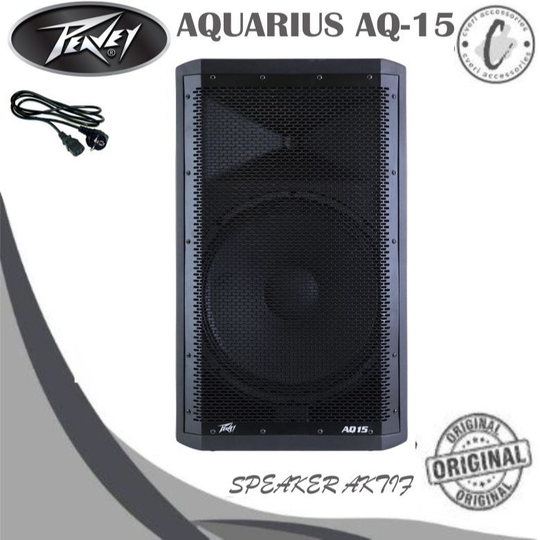 Peavey Aquarius AQ 15 670-watt 15-inch Powered Speaker Aktif Peavey AQ15