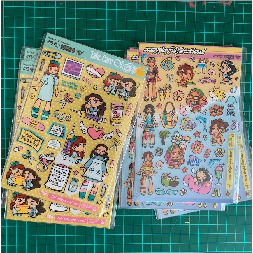 

MSC - Belle Bites Sticker Sheet