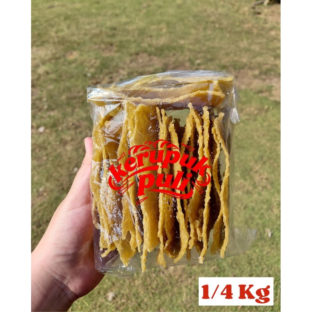 

krupuk puli mentah 1/4kg (250gr)/kerupuk puli mentah/krupuk nasi/kerupuk nasi/krupuk gendar/kerupuk gendar