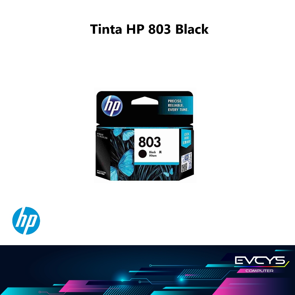Tinta HP 803 original untuk Printer HP Deskjet 2132 All-in-One
