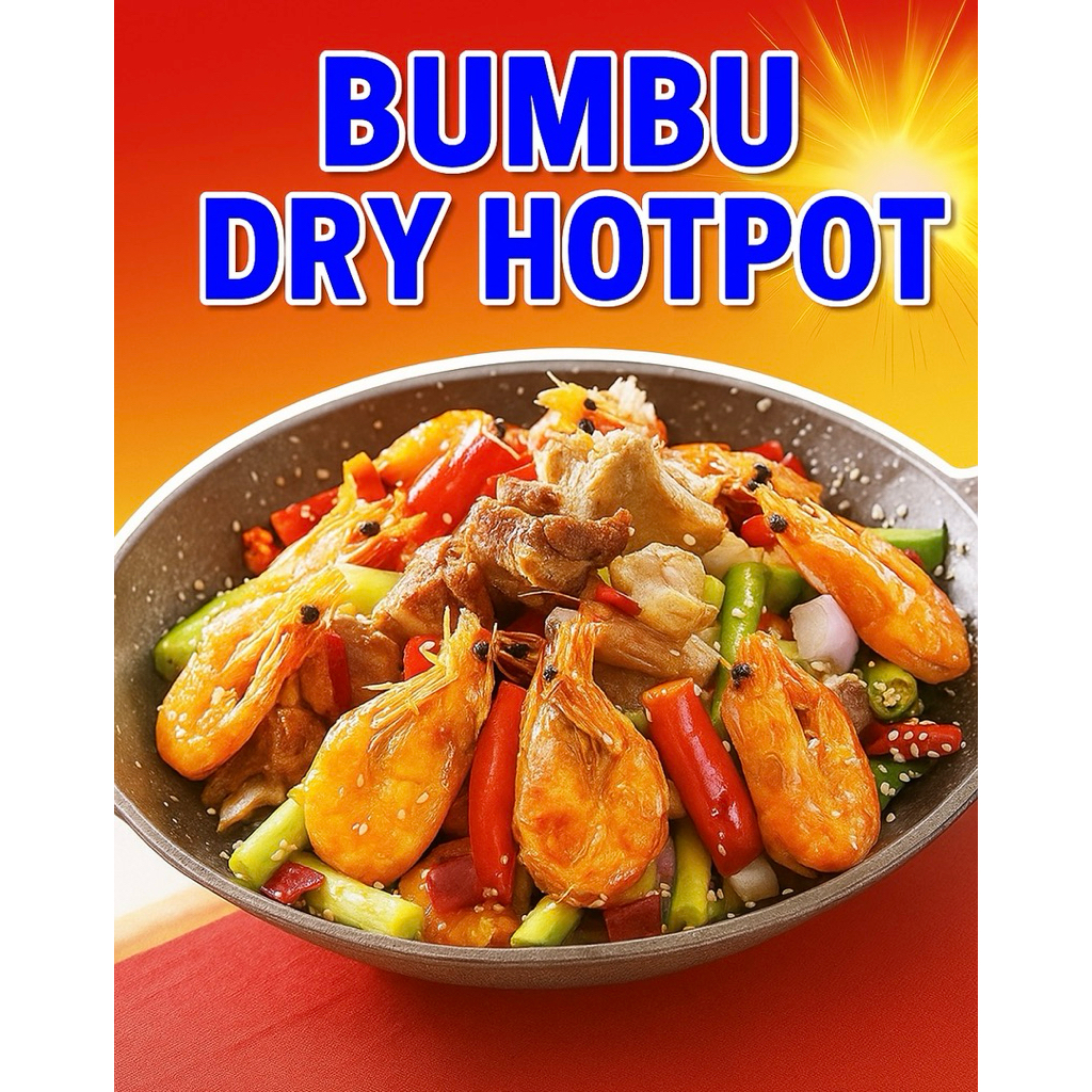 

SANYI Bumbu Dry Hotpot Halal 200g — Thirteen Spices / Garlic | Bumbu Tumis Pedas Ala Restoran Sichuan