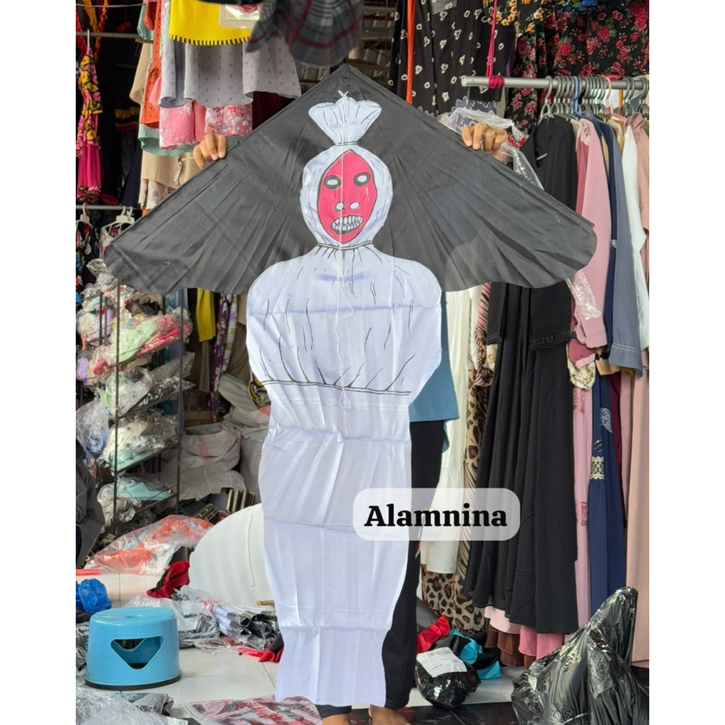 layangan pocong layangan kain layangan horor