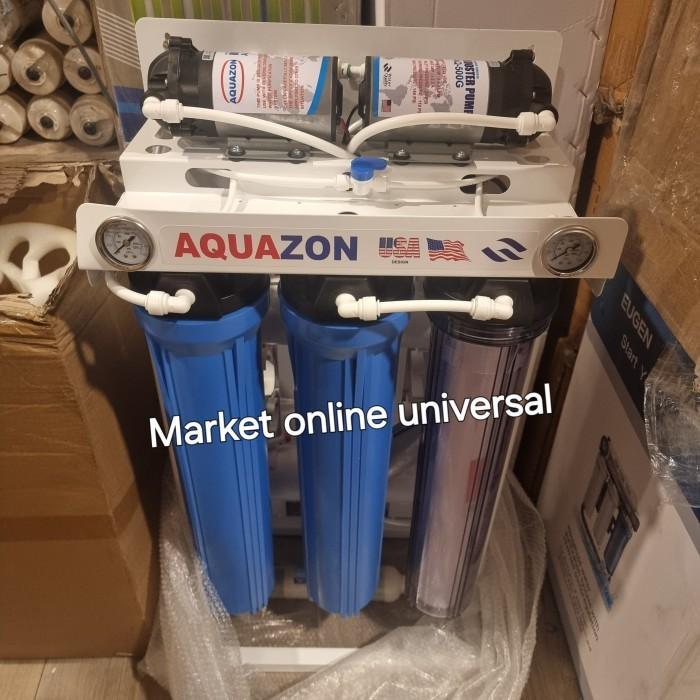 MESIN RO 1000GPD AQUAZONE + ALKALINE / RO 1000GPD USA 6 STAGE / RO 1000 GPD