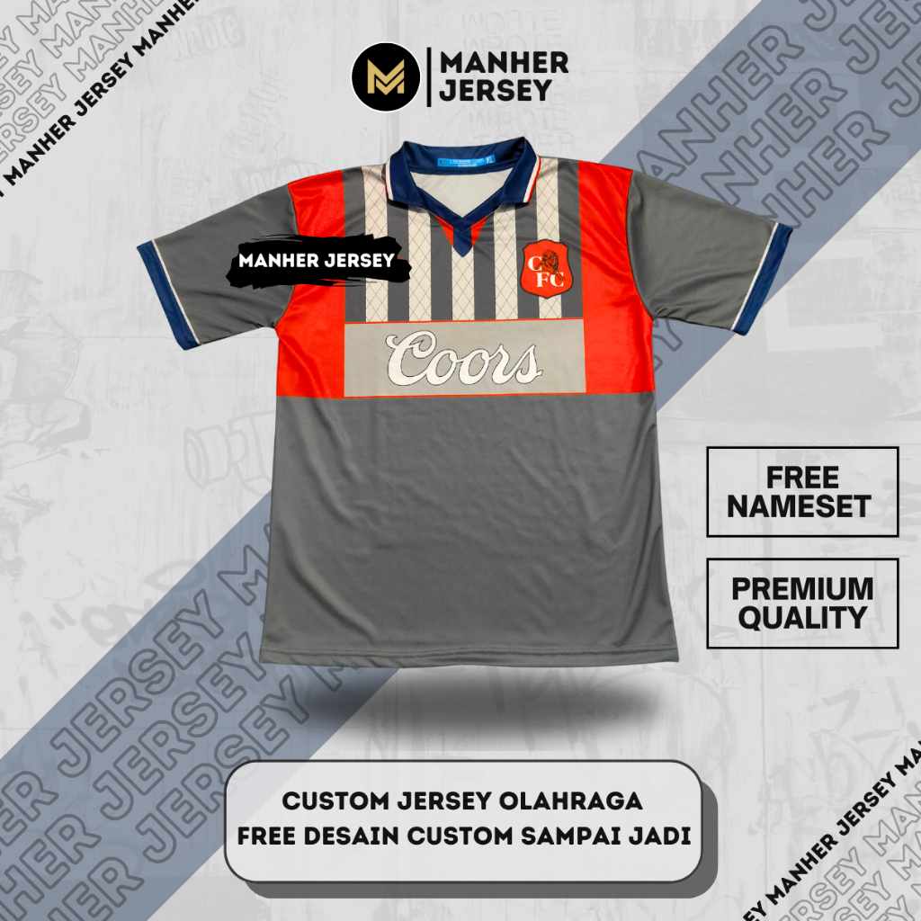 JERSEY CHELSEA RETRO VINTAGE 1994 1995 1996 FULL PRINTING