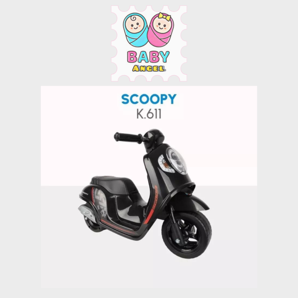 MAINAN MOTORAN K611 | Scoopy  | Motor Anak