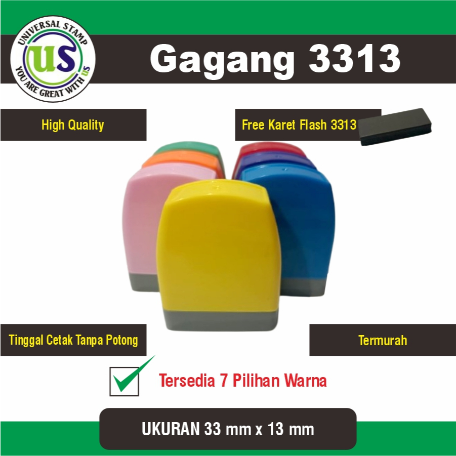 

Gagang Stempel Flash 3313 Premium