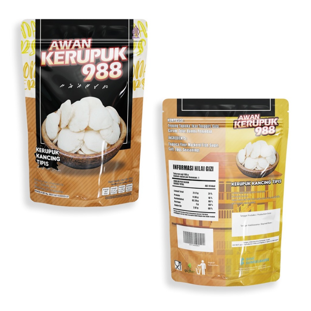 

Kemplang Tipis Tenggiri Asli Palembang - 50gr