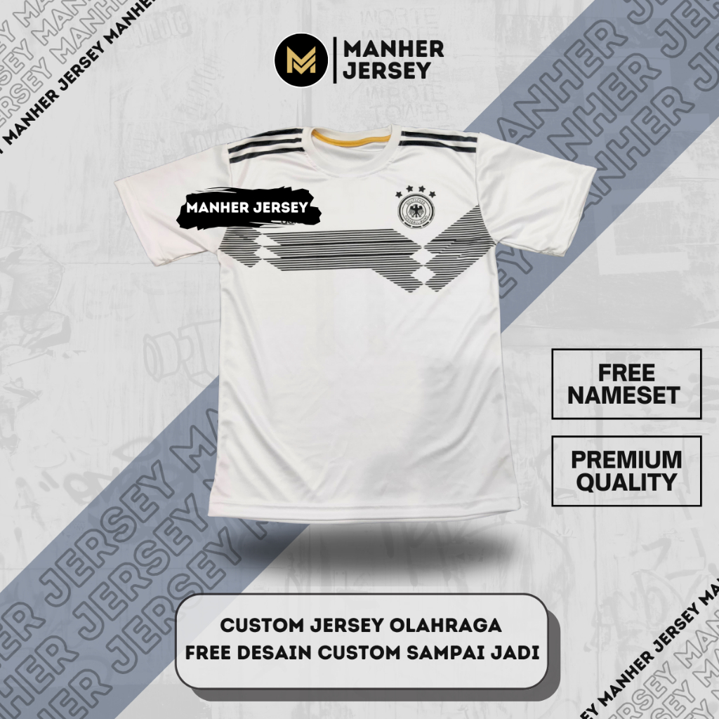 JERSEY JERMAN 2018 FULL PRINTING