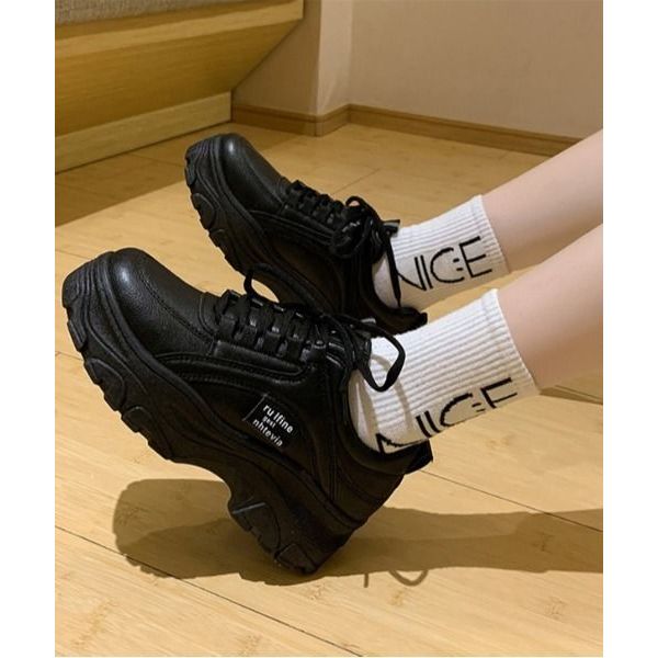 Sepatu Sneakers Casual Wanita S15 Shoes Korean Style Kekinian