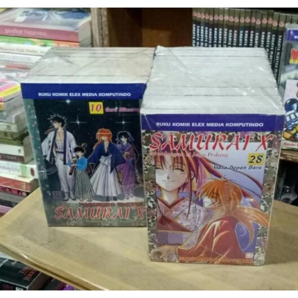 komik lama samurai x 1 sampei 28 tamat