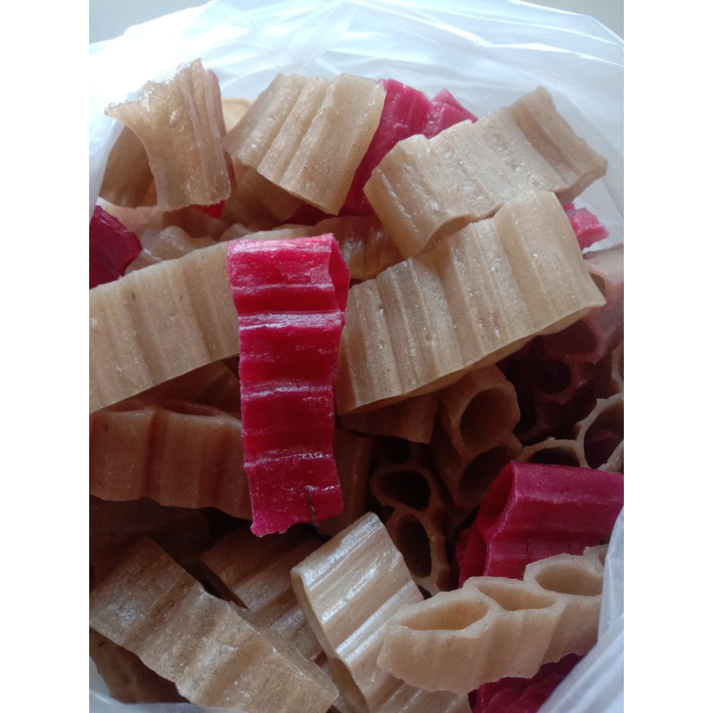 

Krupuk Rongsok Mentah Siyap Goreng 250 gram,500 gram