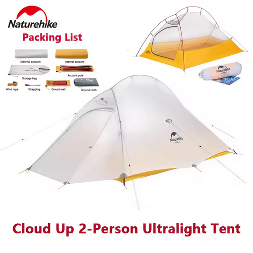 TENDA CLOUD UP 10D ULTRALIGHT 2P NATUREHIKE NH19ZP017