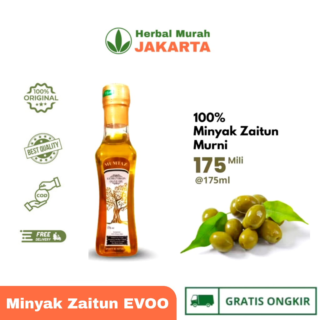 

Minyak Zaitun Mumtaz 175ml Asli Extra Virgin Murni Bisa Diminum Untuk Rambut Wajah