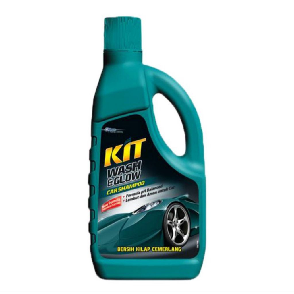 KIT Wash & Glow Sampo Mobil Botol 900 ml