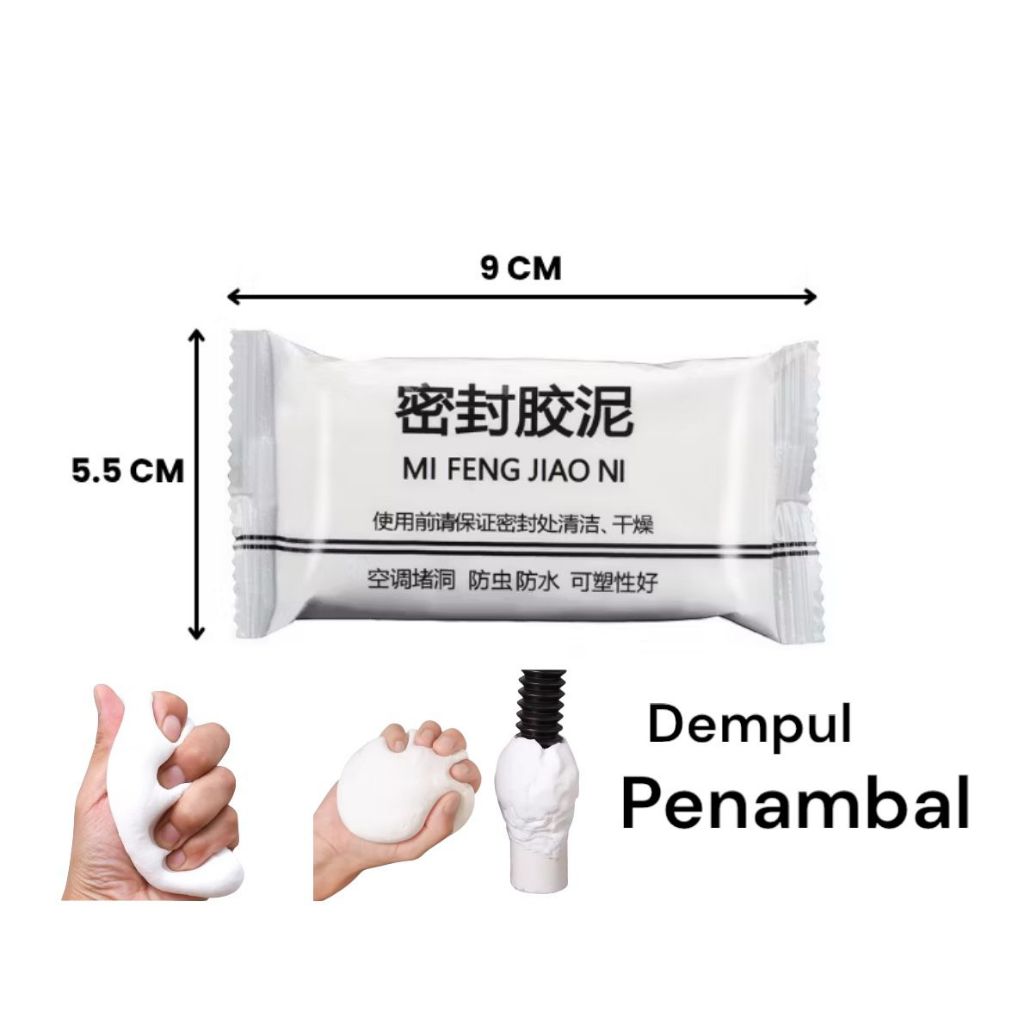 Dempul Penambal Lubang Dinding Serbaguna/Perbaikan Lubang Instan Dempul Tembok
